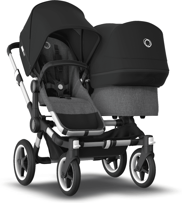 Bugaboo Poussette 2e âge et naissance Bugaboo Donkey 3 Duo black Bugaboo Poussette 2e âge et naissance Bugaboo Donkey 3 Duo black