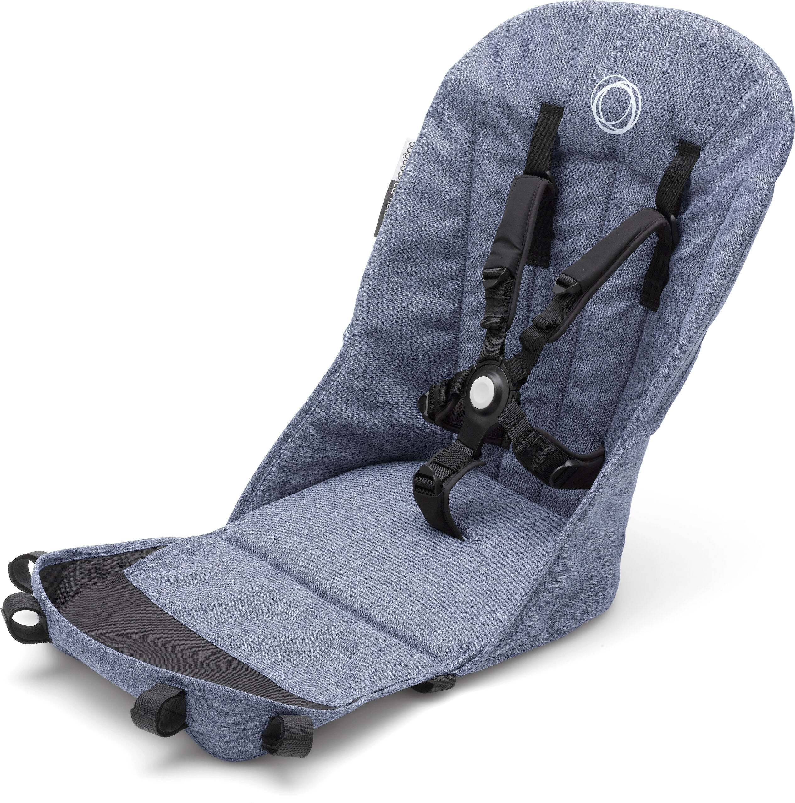 Bugaboo Habillage de siège Bugaboo Cameleon 3 Plus bleu chiné Bugaboo Habillage de siège Bugaboo Cameleon 3 Plus bleu chiné