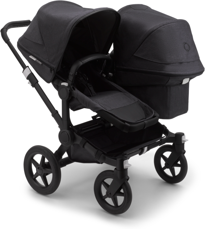 Bugaboo Poussette 2e âge et naissance Bugaboo Donkey 3 Duo black Bugaboo Poussette 2e âge et naissance Bugaboo Donkey 3 Duo black