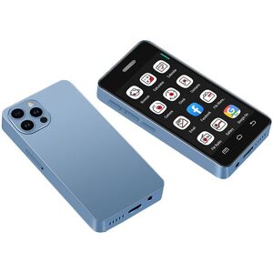 S9 Pro petit smartphone 3,0 pouces Android 8.1 RAM 2 Go ROM 16 Go 950mAh prise casque 3,5 mm simple SIM 3G telephone Bleu - Publicité S9 Pro petit smartphone 3,0 pouces Android 8.1 RAM 2 Go ROM 16 Go 950mAh prise casque 3,5 mm simple SIM 3G telephone Bleu - Publicité