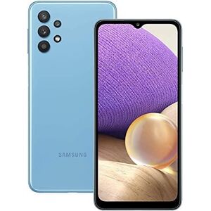 Samsung Smartphone Galaxy A32 5G Smartphone 128GB, 4GB RAM, Dual Sim, Blue - Publicité Samsung Smartphone Galaxy A32 5G Smartphone 128GB, 4GB RAM, Dual Sim, Blue - Publicité