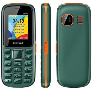 Téléphone Portable Senior 1.77 Pouces Triple SIM 2G LED Torche Noir Vert YONIS - Publicité Téléphone Portable Senior 1.77 Pouces Triple SIM 2G LED Torche Noir Vert YONIS - Publicité