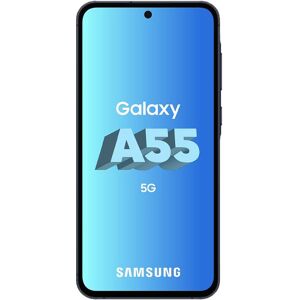 Samsung A556 Galaxy A55 5G (Double Sim - 6.6", 128 Go, 8 Go RAM) Bleu Nuit - Publicité Samsung A556 Galaxy A55 5G (Double Sim - 6.6", 128 Go, 8 Go RAM) Bleu Nuit - Publicité