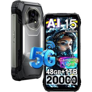 5G Téléphone Portable Incassable Blackview XPLORE 2, 20000mAh Smartphone Android 15, 6.73" 48Go+1To 50MP NFC Dual SIM GPS - Noir - Publicité 5G Téléphone Portable Incassable Blackview XPLORE 2, 20000mAh Smartphone Android 15, 6.73" 48Go+1To 50MP NFC Dual SIM GPS - Noir - Publicité