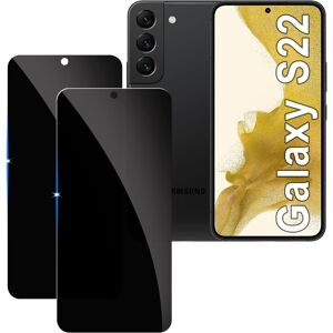 Lot De 2 Verres Trempés Confidentialité Pour Samsung Galaxy S22