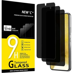 Lot De 3, Verre Trempé Anti-Espion Pour Samsung Galaxy S22