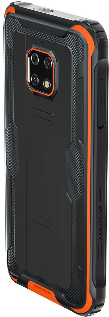 Téléphone Robuste 5,7'' Smartphone Antichoc Android 11 Durci Étanche IP68 Orange YONIS