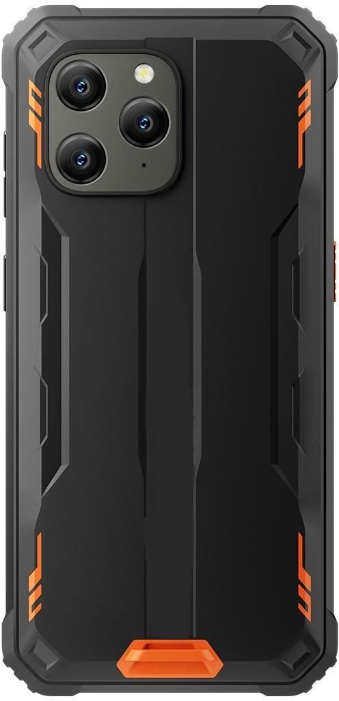 Smartphone Antichoc 4GB+64GB IP68 Face Unlock Batterie 6580mAh Android 12 4G Orange YONIS