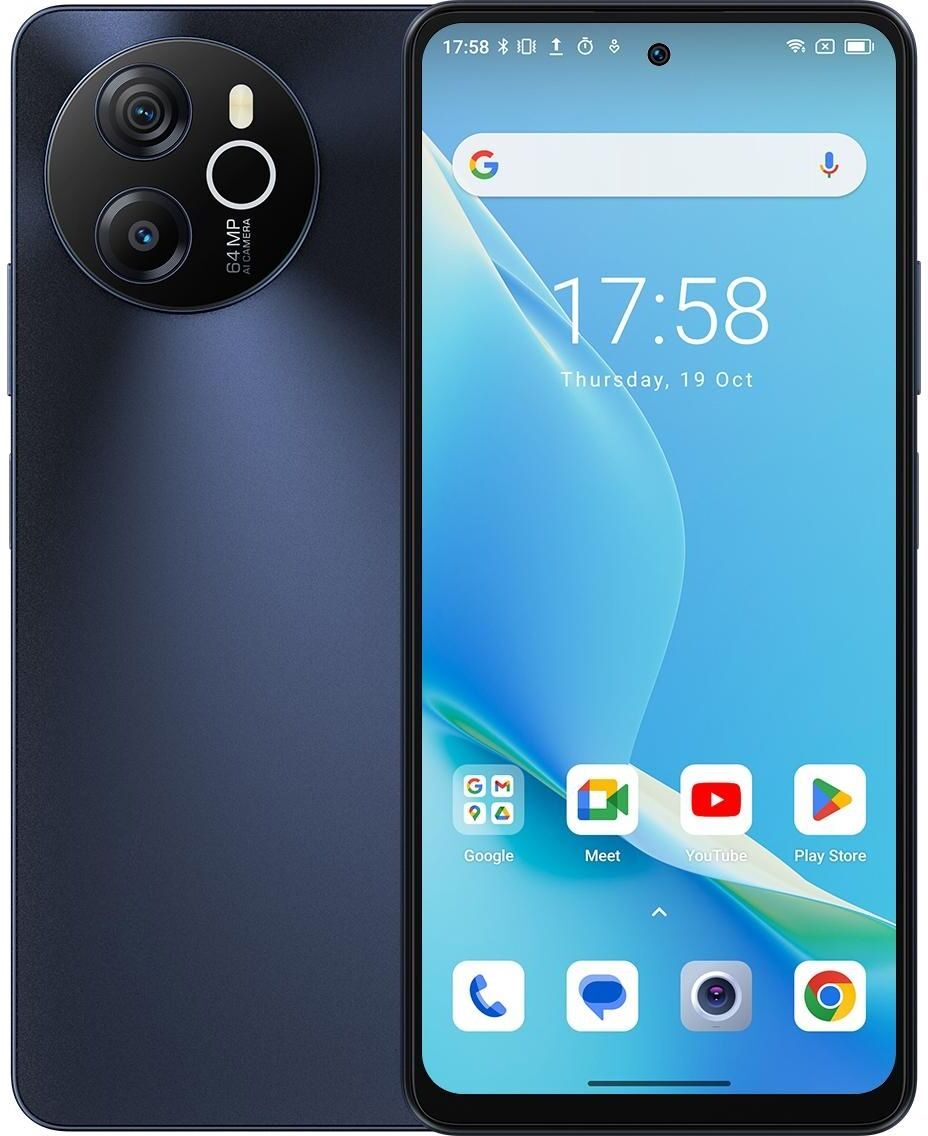 Smartphone 6.78 Pouces 8GB+256GB Android 13 64MP 4G NFC OTG 5000mAh Gris YONIS
