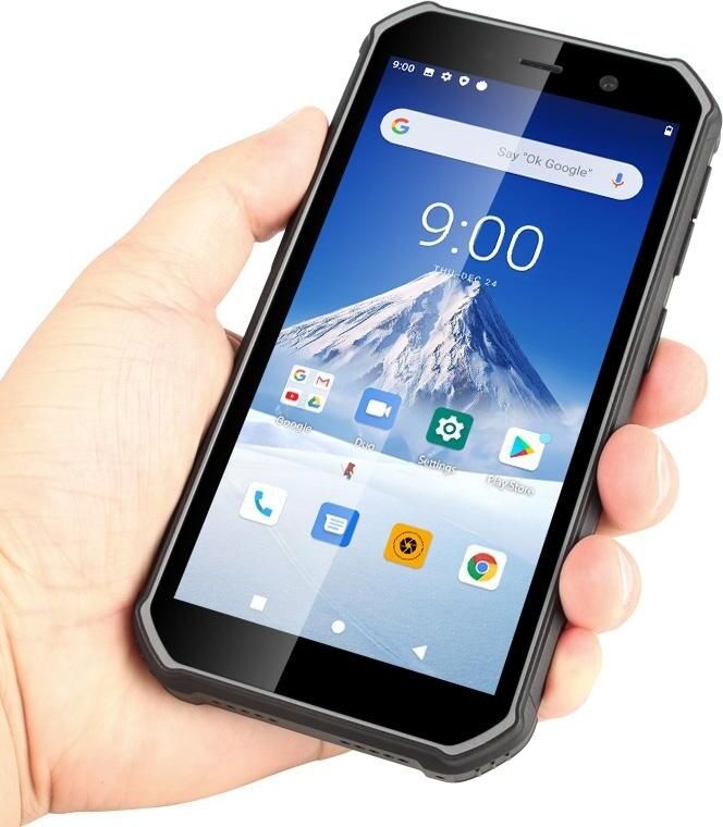 Smartphone Étanche Antichoc 4G Android 10 3GB+32GB Écran 5.5 Pouces Caméra 13MP Jaune YONIS