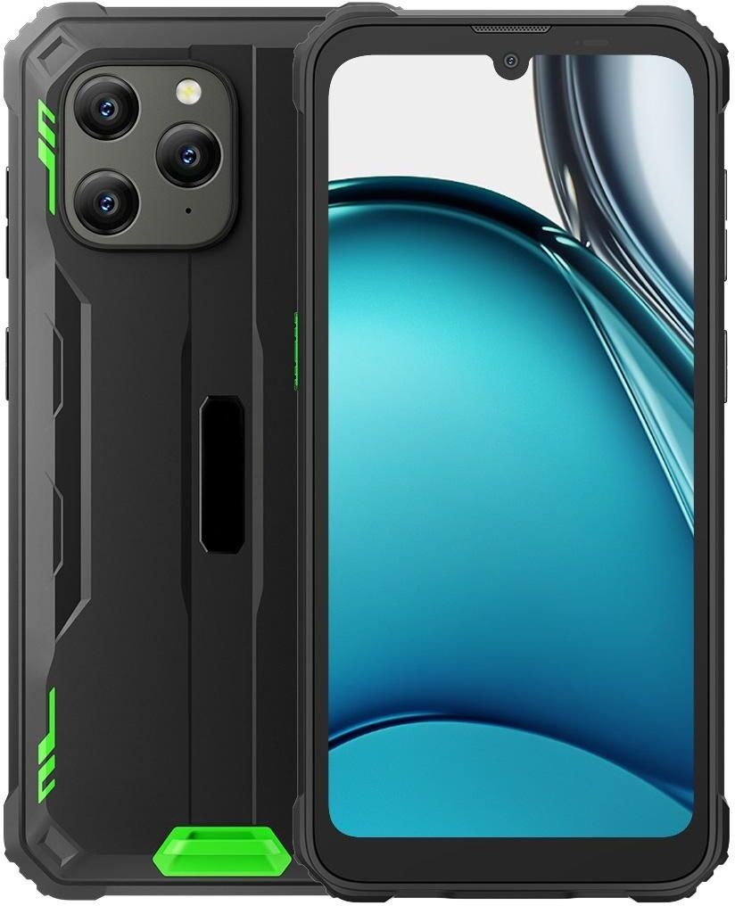 Smartphone 8GB+128GB Android 13 6.1 Pouces IP68 Waterproof 6580mAh 4G 13MP Caméra Noir YONIS