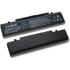 vhbw Li-Ion batterie 4400mAh (11.1V) noire pour ordinateur, PC Samsung NP-R519, NP-R530, NP-R540, NP-RF510 comme AA-PB9NC6B, AA-PB9NC6W. Publicité vhbw Li-Ion batterie 4400mAh (11.1V) noire pour ordinateur, PC Samsung NP-R519, NP-R530, NP-R540, NP-RF510 comme AA-PB9NC6B, AA-PB9NC6W. Publicité