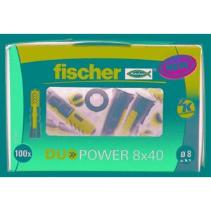 Fischer Cheville bi-matière Duopower Fischer - Diamètre 8 mm - Vendu par 100 - Publicité