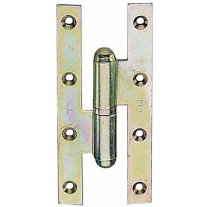 Paumelle picarde - menuiserie lourde - à bouts carré -140x70 - droite FAURE - Publicité Paumelle picarde - menuiserie lourde - à bouts carré -140x70 - droite FAURE - Publicité