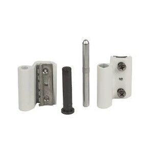 Paumelle Grip+ FAPIM avec axe en acier inox Ø7 mm - Alu 9006 - 9800A-G5 - Publicité Paumelle Grip+ FAPIM avec axe en acier inox Ø7 mm - Alu 9006 - 9800A-G5 - Publicité