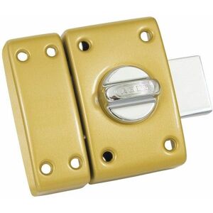 Verrou cylindre/bouton - 40 mm - bronze - Classik ABUS - Publicité Verrou cylindre/bouton - 40 mm - bronze - Classik ABUS - Publicité