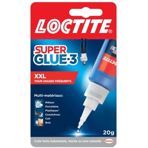 Colle Cyanoacrylate LOCTITE SUPERGLUE-3 Professionnel 20g - Publicité