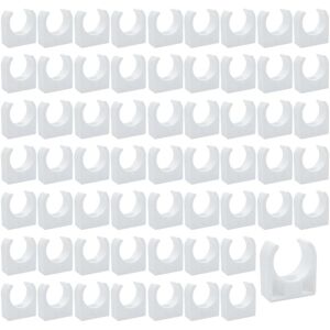 TIANYI-Clips de Tuyau en Plastique-60 pièces Support en U pour tuyau en PPR,Pour la plomberie et la tuyauterie,Vis non incluses(Diamètre intérieur 20mm) - Publicité TIANYI-Clips de Tuyau en Plastique-60 pièces Support en U pour tuyau en PPR,Pour la plomberie et la tuyauterie,Vis non incluses(Diamètre intérieur 20mm) - Publicité