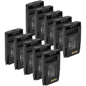 vhbw 10x Batterie compatible avec Motorola MTP850S, MTP800, CEP400, PTX850, MTP850 Zeon radio talkie-walkie (2200mAh, 3,7V, Li-ion) - Publicité vhbw 10x Batterie compatible avec Motorola MTP850S, MTP800, CEP400, PTX850, MTP850 Zeon radio talkie-walkie (2200mAh, 3,7V, Li-ion) - Publicité