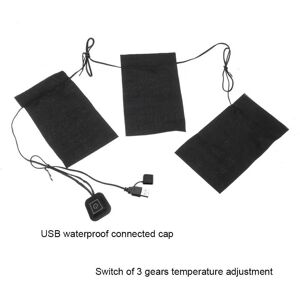 Gilet Chauffant En Tissu Électrique, Coussin Chauffant Usb, Un Câble Avec Trois Morceaux De Tissu, Équipement 5v 3 Avec Contrôle De La Température - Publicité Gilet Chauffant En Tissu Électrique, Coussin Chauffant Usb, Un Câble Avec Trois Morceaux De Tissu, Équipement 5v 3 Avec Contrôle De La Température - Publicité