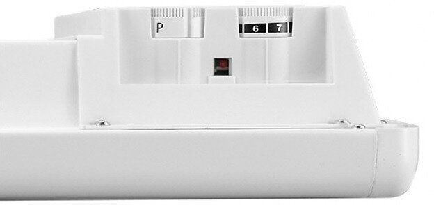 Panneau rayonnant à convection rapide. Thermostat électronique. Chauffe rapide. 3 modes: confort, économie et hors-gel. Limiteur de sécurité thermique. Roues incluses. image