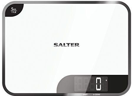 Salter 1064 Whdr Mini-max 5kg Digital Kitchen Scale - White