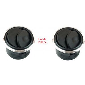 Deux Grilles De Ventilations Latérales Chromée - Dacia Logan Mcv 1.5 Dci 88 02/2007-01/2013 - Publicité Deux Grilles De Ventilations Latérales Chromée - Dacia Logan Mcv 1.5 Dci 88 02/2007-01/2013 - Publicité