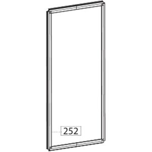 Joint de porte (partie réfrigérateur) (repère 252) Réfrigérateur congélateur (4362162700 GRUNDIG BEKO BLOMBERG) - Publicité Joint de porte (partie réfrigérateur) (repère 252) Réfrigérateur congélateur (4362162700 GRUNDIG BEKO BLOMBERG) - Publicité