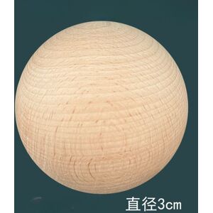 Main courante d'escalier à billes rondes en bois massif,queue de lit à billes,colonne de décoration de poteau de tête,couleur unie,mise en place de voiture illimitée - Type Beech 3cm - Publicité Main courante d'escalier à billes rondes en bois massif,queue de lit à billes,colonne de décoration de poteau de tête,couleur unie,mise en place de voiture illimitée - Type Beech 3cm - Publicité