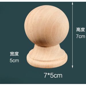 Main courante d'escalier à billes rondes en bois massif,queue de lit à billes,colonne de décoration de poteau de tête,couleur unie,mise en place de voiture illimitée - Type C4 7x5cm - Publicité Main courante d'escalier à billes rondes en bois massif,queue de lit à billes,colonne de décoration de poteau de tête,couleur unie,mise en place de voiture illimitée - Type C4 7x5cm - Publicité