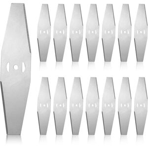 MEVRONISSHOP-15 Pièces Lames De Rechange Pour Tondeuse à Gazon, Lame Coupe Bordure, Lames Coupe Herbe, Lames de Rechange pour Coupe Bordure Accessoires, lames de rechange en métal pour débroussailleu - Publicité MEVRONISSHOP-15 Pièces Lames De Rechange Pour Tondeuse à Gazon, Lame Coupe Bordure, Lames Coupe Herbe, Lames de Rechange pour Coupe Bordure Accessoires, lames de rechange en métal pour débroussailleu - Publicité