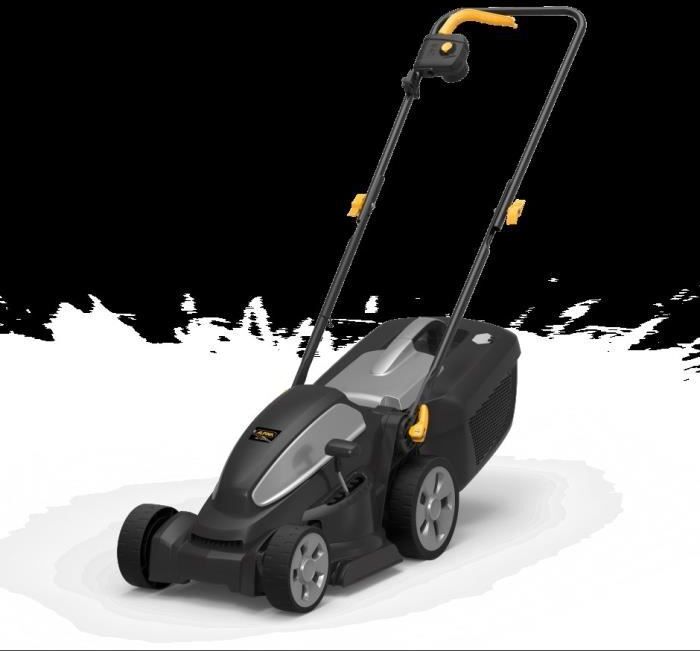 Tondeuse poussee electrique ALPINA AL1 34 E - 1200W-230V - 34 cm - Ejection bac