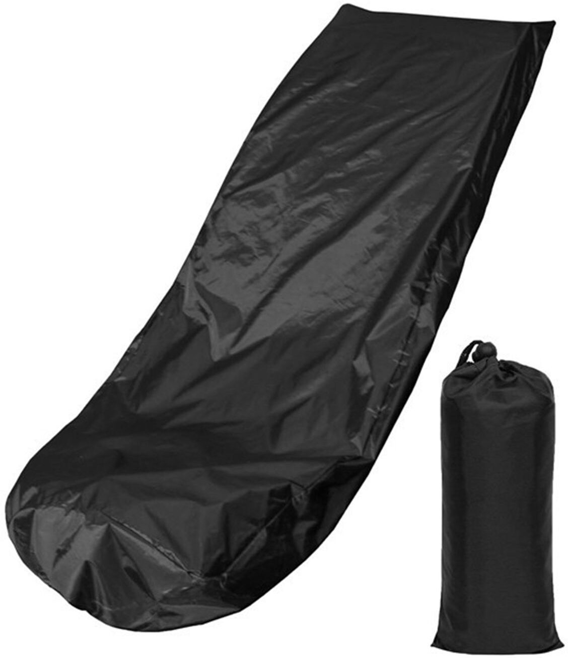 Juste de Tondeuse à Gazon en Polyester Oxford Imperméable et Coupe-Vent,Protection UV Universelle,WWO66 - Type Black