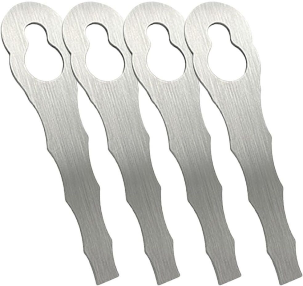 Pièce de Rechange en Acier Inoxydable pour Tondeuse à Gazon PolyCut 2-2,Accessoire pour Outil Électrique de Jardin,2 ou 4 Pièces - Type 4pcs