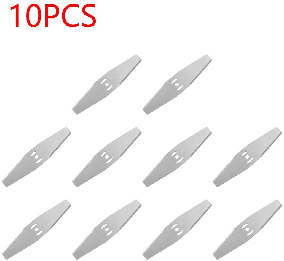 Tête de Tondeuse à Gazon en Métal de 150mm,Scie de,Raccords,Pièces de Rechange pour Outil Électrique de Jardin Domestique,1 à 20 Pièces - Type 10pcs Mower Blade