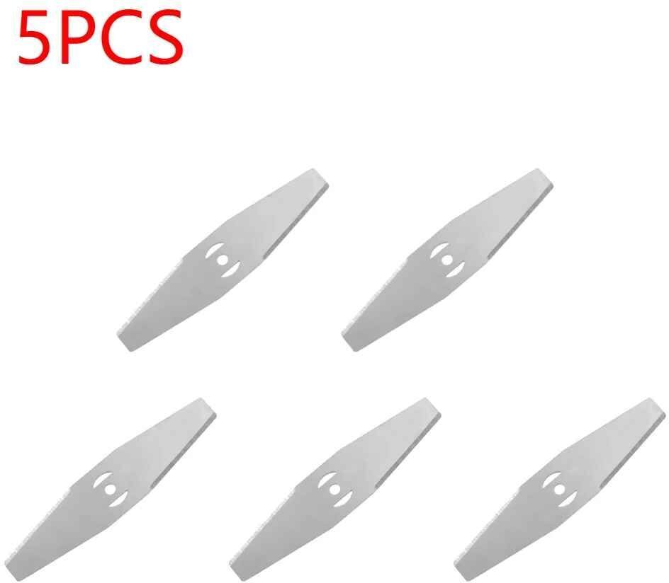 Tête de Tondeuse à Gazon en Métal de,Scie de 150mm,Raccords,Pièces,Outil Électrique de Jardin Domestique,Lame - Type 5pcs Mower Blade