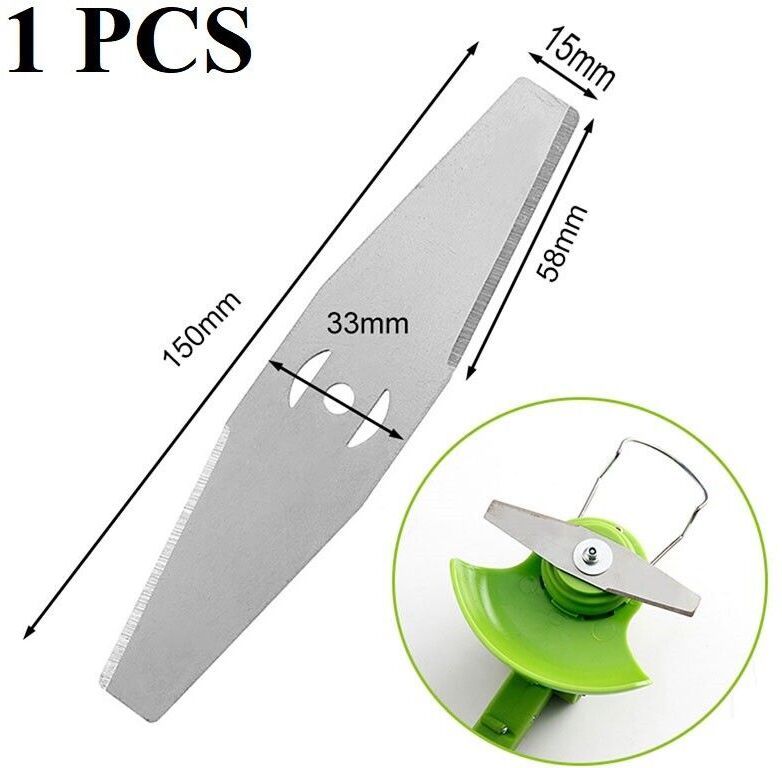 de la lame de tondeuse à gazon en métal,150mm,40 dents,accessoire adapté pour outil électrique de jardin - Type 1 PCS #B
