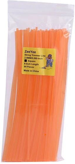 Fil de coupe en nylon pour tondeuse à gazon,accessoire de tondeuse à gazon,coupe-UL,84 pièces,12 amaran pride ut - Type Orange-84pcs
