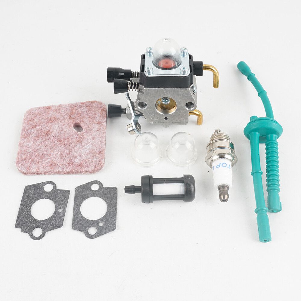 Tondeuse à Gazon Avec Filtre Carburateur Joint Carb Pour STIHL FS38 FS45 FS46 FS55 KM55 FS45 FS85 C1Q-S66 C1Q-S71 C1Q-S97 C1Q-S186A - Type Carburetor kit