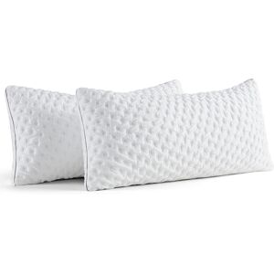 Lot De 2 Oreillers En Mousse À Mémoire De Forme,