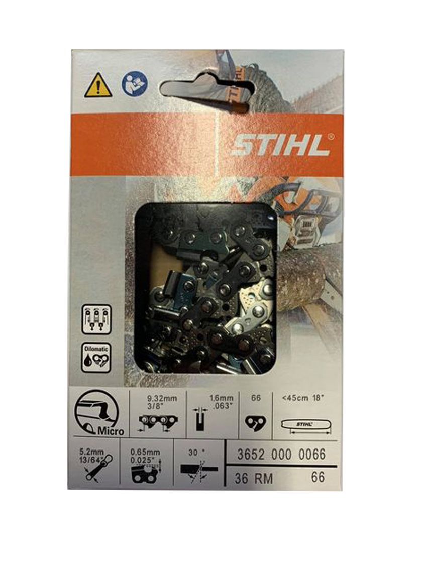 STIHL 3652 000 0066 CHAINE TROCONNEUSE 0795711381585 CHAINSAW 36 RM 66 BRICOLAGE DECOUPE COUPE BOIS MENUISERIE COMASOUND KARTEL CSK ONLINE