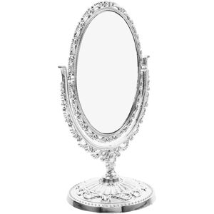 Loc-Miroir De Maquillage Rotatif Rétro Miroir Sur Pied Miroir Vintage