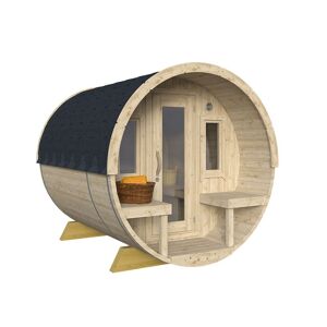 Sauna Barrel Nordkapp ECO - Publicité