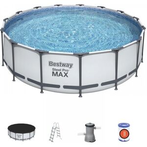 Bestway Piscine hors sol ronde Steel Pro Max 457 x 122 cm - Publicité