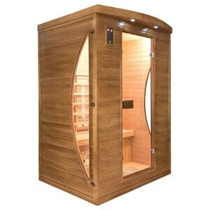 France Sauna Sauna Infrarouge Spectra 2 Places Quartz et Magnésium - Publicité