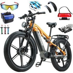 Vélo Électrique Randride Yx80m-2 Moteurs Doubles 2000 W Batterie 48 V 20 Ah Vitesse Maximale : 45 Km/H Autonomie : 50 Km Freins À Disque Hydrauliques Shimano Pneus 26 Pouces Écran Couleur - Publicité Vélo Électrique Randride Yx80m-2 Moteurs Doubles 2000 W Batterie 48 V 20 Ah Vitesse Maximale : 45 Km/H Autonomie : 50 Km Freins À Disque Hydrauliques Shimano Pneus 26 Pouces Écran Couleur - Publicité