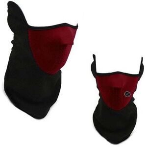 Masque Chaud Face Cou Masque Paintball Vélo Moto Masque Anti Froid Rouge - Publicité Masque Chaud Face Cou Masque Paintball Vélo Moto Masque Anti Froid Rouge - Publicité