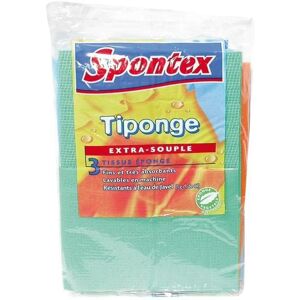 Éponge Tissu Doux Triple Spontex - Éponge de Nettoyage - Publicité Éponge Tissu Doux Triple Spontex - Éponge de Nettoyage - Publicité
