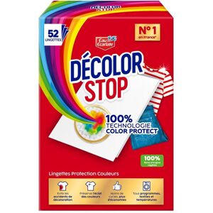 Eau Ecarlate DECOLOR STOP Protection Couleurs x52 Lingettes - Publicité Eau Ecarlate DECOLOR STOP Protection Couleurs x52 Lingettes - Publicité