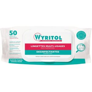 Lingettes désinfectantes multi-usages - paquet de 50 lingettes WYRITOL